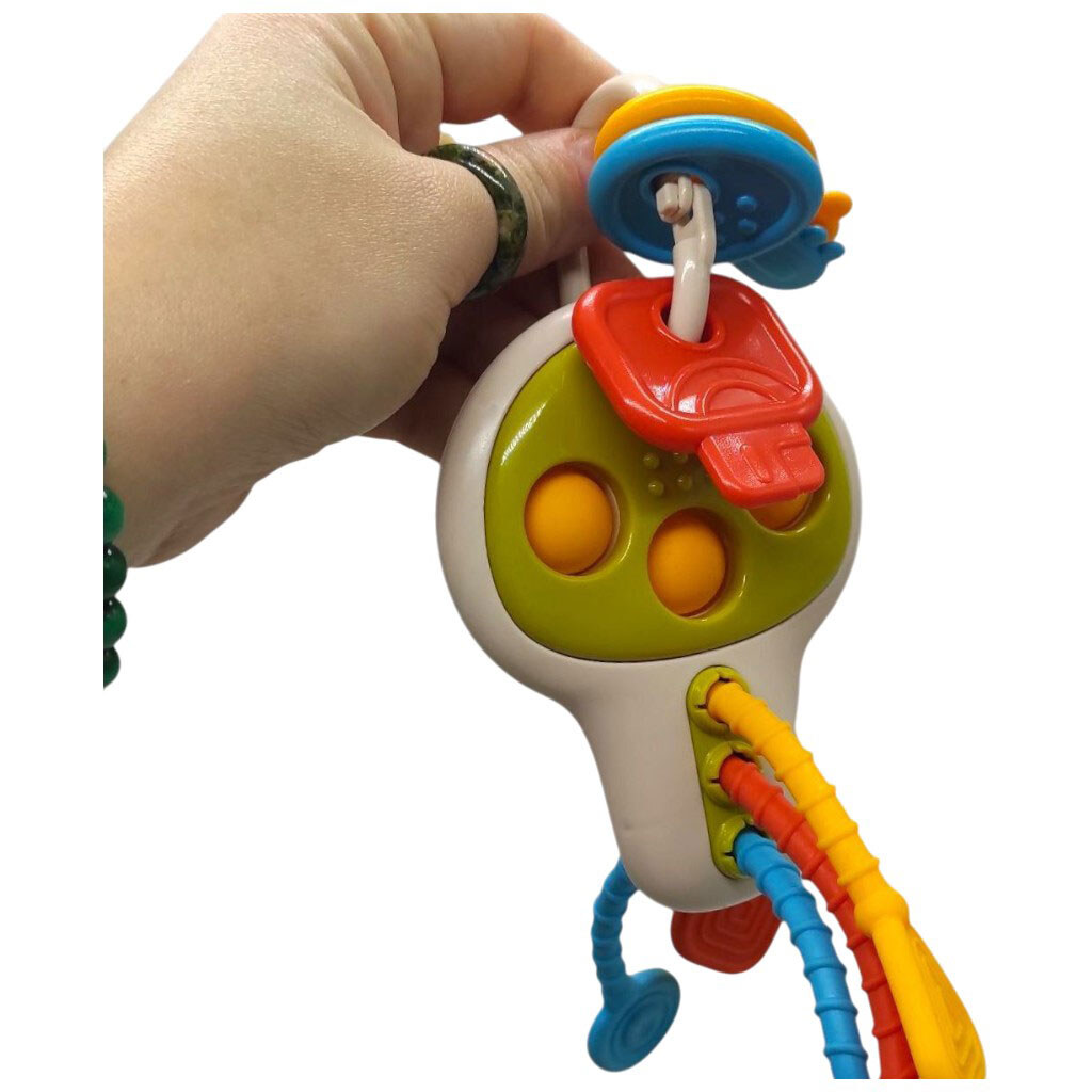 Погремушка, р-р11x9x17 см, коробка 14x16x10 см, Сонячний зайчик - № 2 Погремушка, р-р11x9x17 см, коробка 14x16x10 см, Сонячний зайчик - № 2