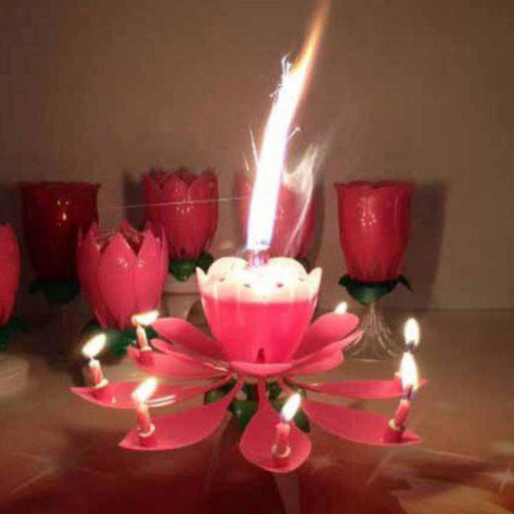 Свічка для торта музична "Квітка", Mic - № 3 Свічка для торта музична "Квітка", Mic - № 3