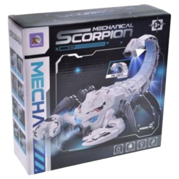 Скорпион на батарейках, озвученный, со светом, в коробке р.22,6x7,4x22см, Hiang Huang Toys - № 2 Скорпион на батарейках, озвученный, со светом, в коробке р.22,6x7,4x22см, Hiang Huang Toys - № 2