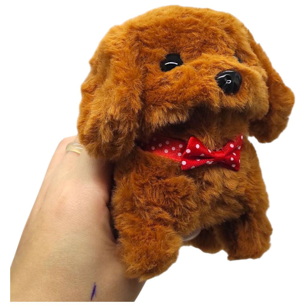 Собачка на батарейках, с поводком и аксессуарами, в коробке 18х15х10 см, Mic - № 2 Собачка на батарейках, с поводком и аксессуарами, в коробке 18х15х10 см, Mic - № 2