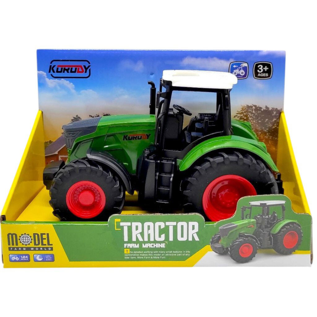 Трактор инерционный, в коробке 22x14,5x12 см, Mic - № 1 Трактор инерционный, в коробке 22x14,5x12 см, Mic - № 1