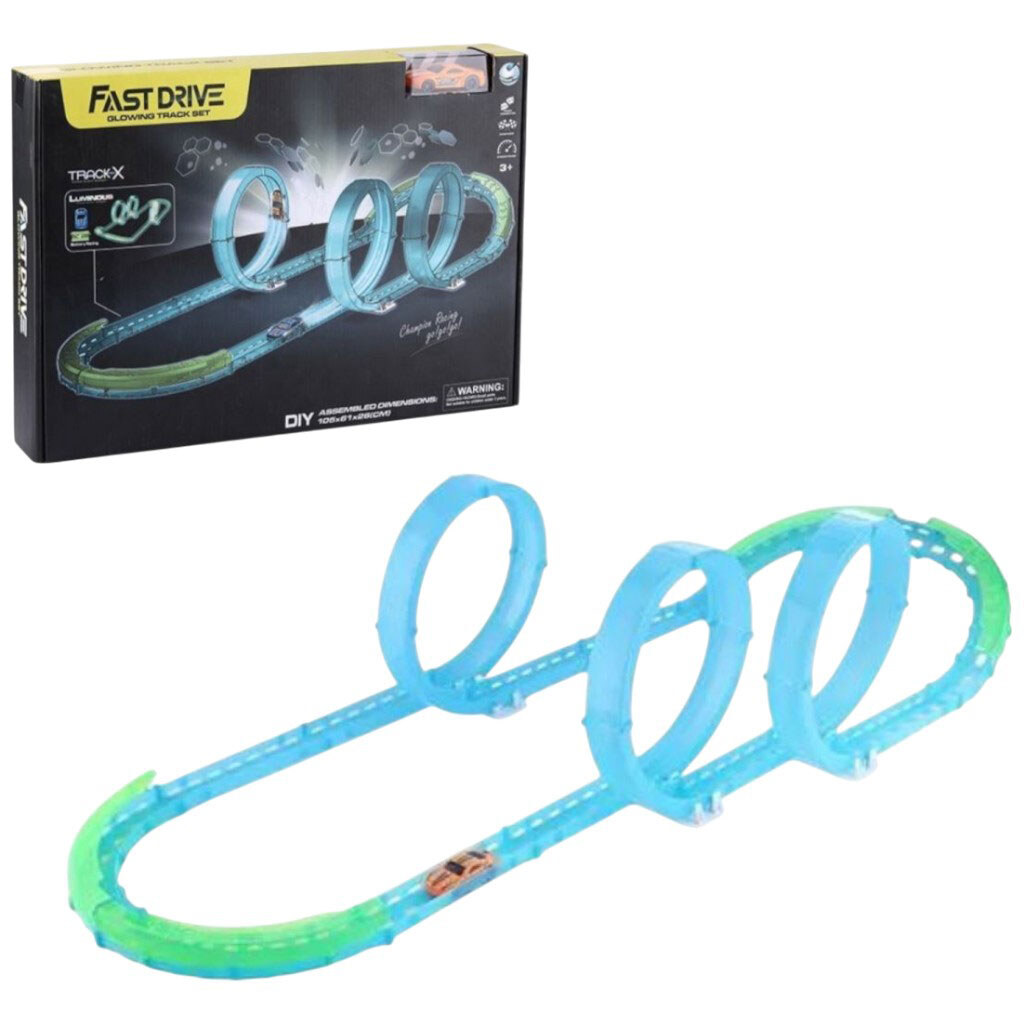 Трек з машинкою акум., USB, світло, кор. 45x7x32 см, Mic - № 2 Трек з машинкою акум., USB, світло, кор. 45x7x32 см, Mic - № 2