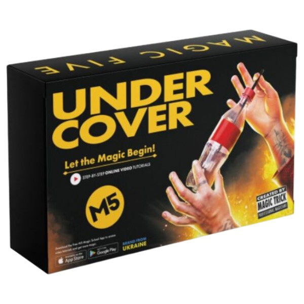 Пристрій для демонстрації фокусів та трюків в ігровій формі "Undercover", Magic Five - № 1 Пристрій для демонстрації фокусів та трюків в ігровій формі "Undercover", Magic Five - № 1