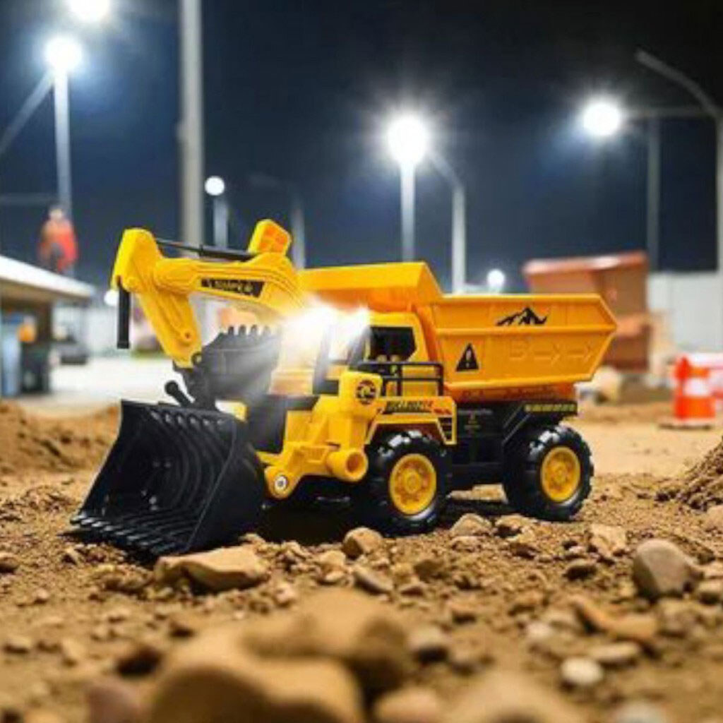 Екскаватор-паркінг з метал.машинками, 2шт., та аксес., батар., муз., світло, кор. 49,6x17x21,5 см, Six-Six-Zero - № 4 Екскаватор-паркінг з метал.машинками, 2шт., та аксес., батар., муз., світло, кор. 49,6x17x21,5 см, Six-Six-Zero - № 4