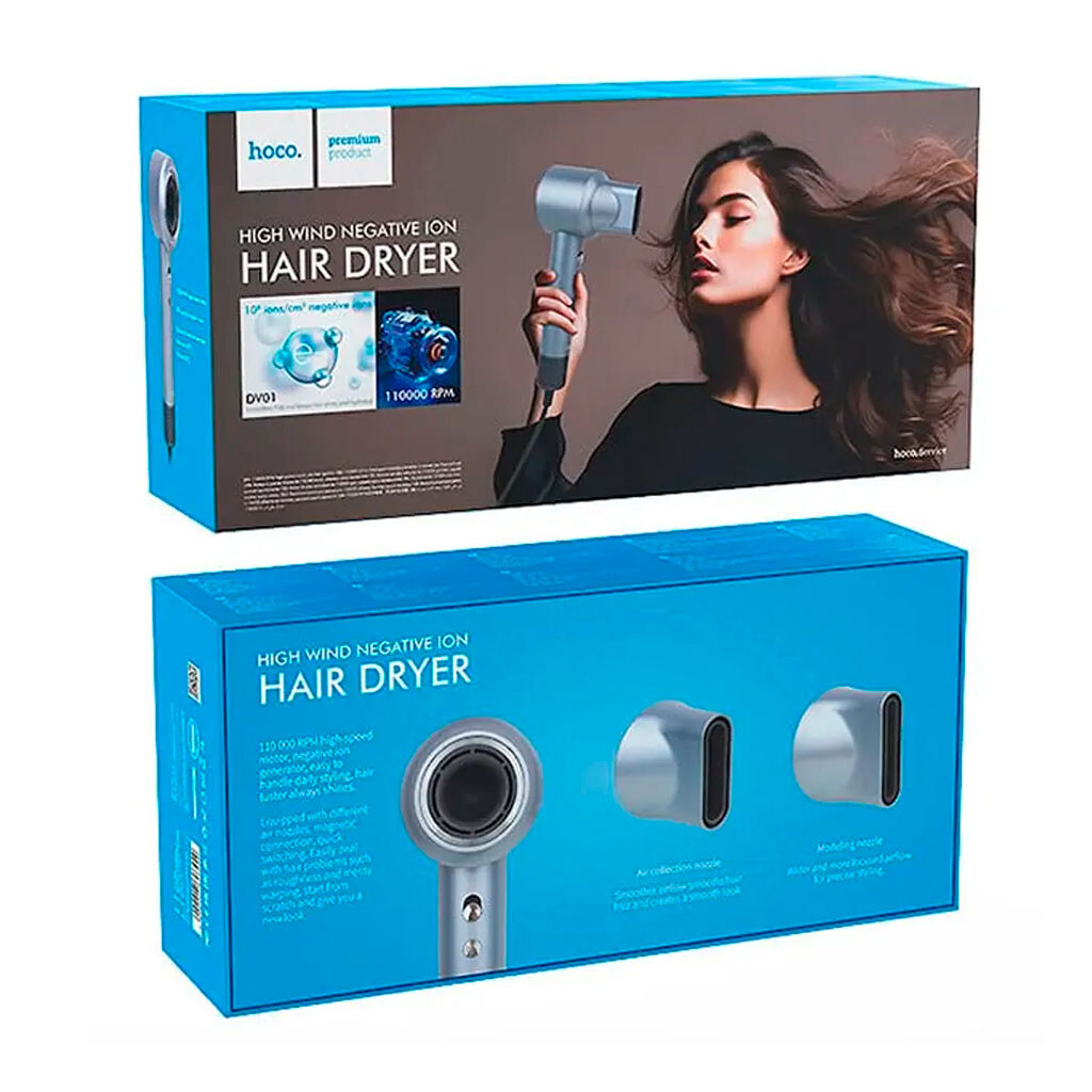 Фен Hoco DAR01 Ion Care, Білий - № 2 Фен Hoco DAR01 Ion Care, Білий - № 2