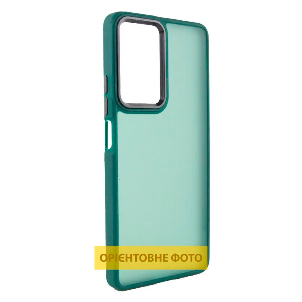 Чохол (накладка) Infinix Hot 60 / Hot 60i, Epik Lyon frosted, Зелений - № 1 Чохол (накладка) Infinix Hot 60 / Hot 60i, Epik Lyon frosted, Зелений - № 1