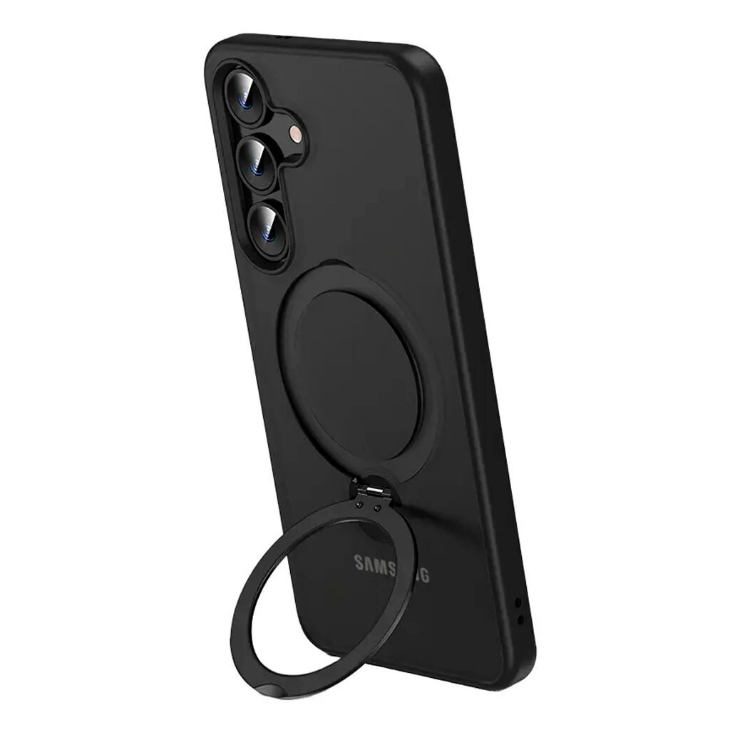 Чехол (накладка) Samsung Galaxy S25 Edge, Epik Metal Buttons HQ Ring, MagSafe, Серый - № 2 Чехол (накладка) Samsung Galaxy S25 Edge, Epik Metal Buttons HQ Ring, MagSafe, Серый - № 2