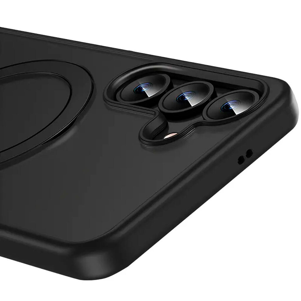 Чехол (накладка) Samsung Galaxy S25 Edge, Epik Metal Buttons HQ Ring, MagSafe, Серый - № 3 Чехол (накладка) Samsung Galaxy S25 Edge, Epik Metal Buttons HQ Ring, MagSafe, Серый - № 3