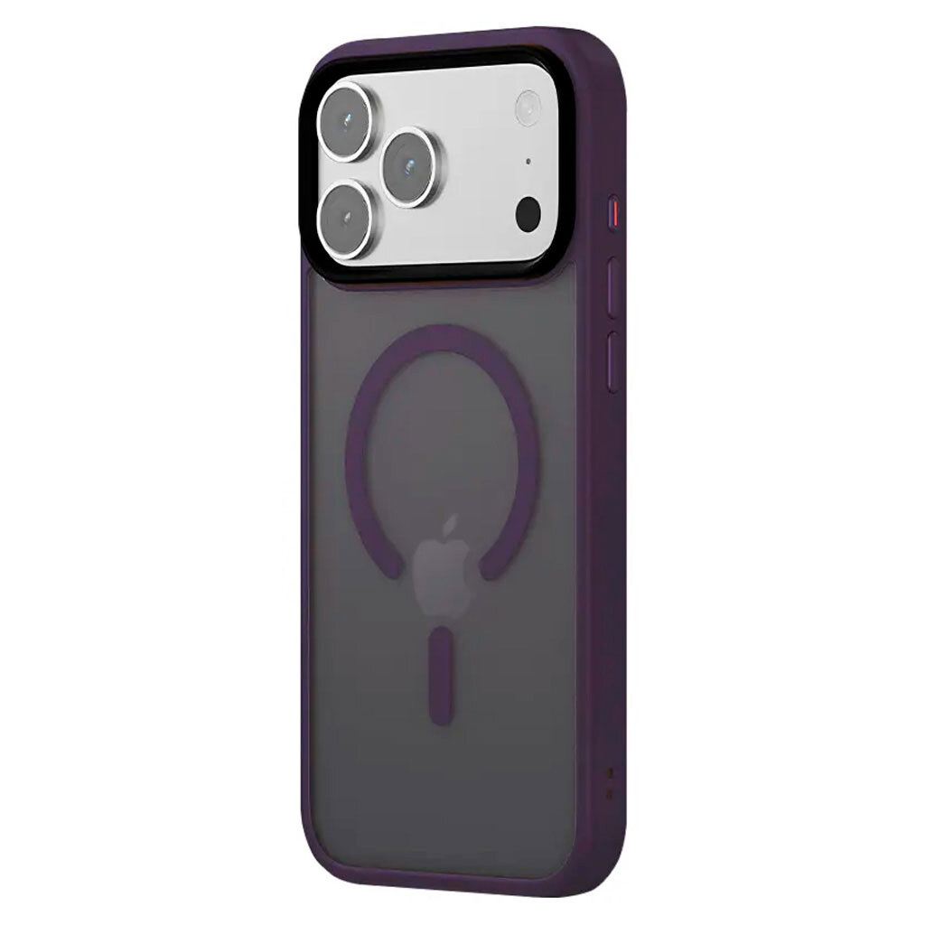 Чохол (накладка) Apple iPhone 17, Epik Metal Buttons Colorful, MagSafe, Фіолетовий - № 2 Чохол (накладка) Apple iPhone 17, Epik Metal Buttons Colorful, MagSafe, Фіолетовий - № 2