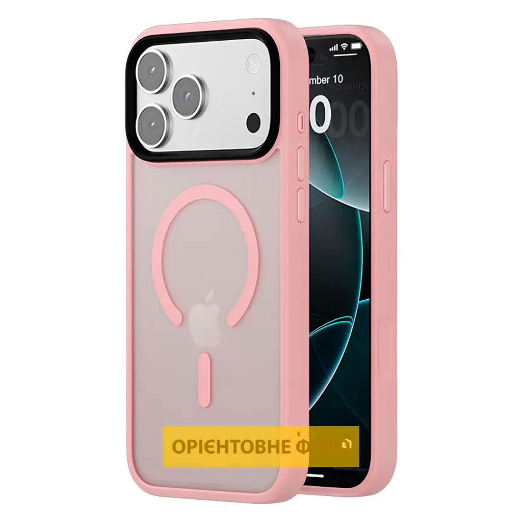 Чехол (накладка) Apple iPhone 17 Air, Epik Metal Buttons Colorful, MagSafe, Розовый - № 1 Чехол (накладка) Apple iPhone 17 Air, Epik Metal Buttons Colorful, MagSafe, Розовый - № 1