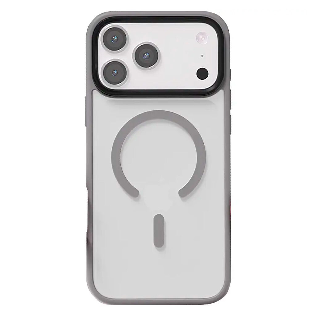 Чохол (накладка) Apple iPhone 17 Pro, Epik Metal Buttons Colorful, MagSafe, Сірий - № 2 Чохол (накладка) Apple iPhone 17 Pro, Epik Metal Buttons Colorful, MagSafe, Сірий - № 2