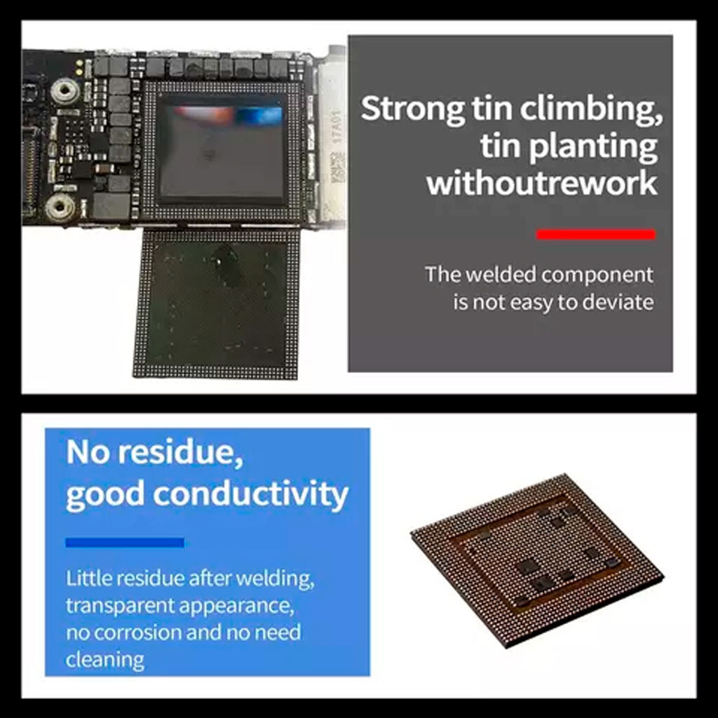 Паста BGA Aixun AX-SP138M, 50 гр. - № 3 Паста BGA Aixun AX-SP138M, 50 гр. - № 3