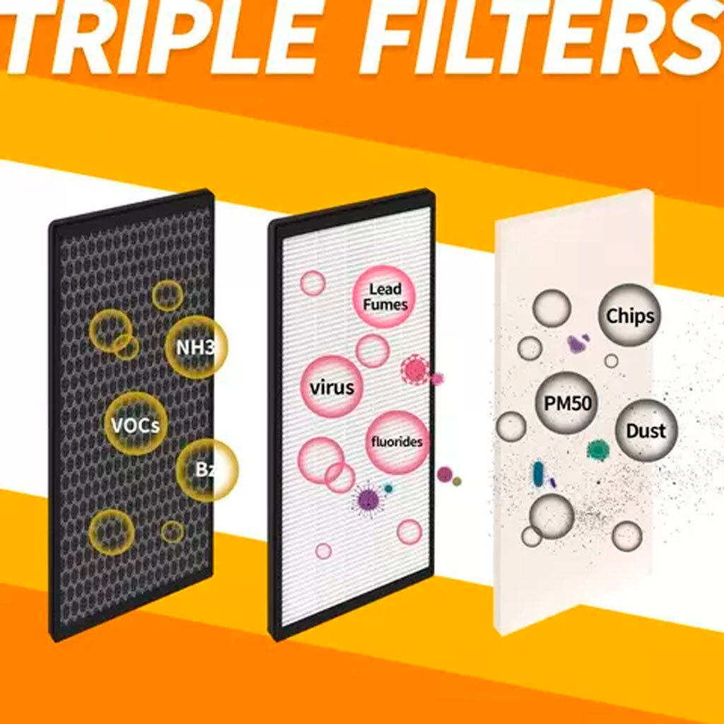 Поглотитель дыма M-Triangel CP-308 - № 3 Поглотитель дыма M-Triangel CP-308 - № 3