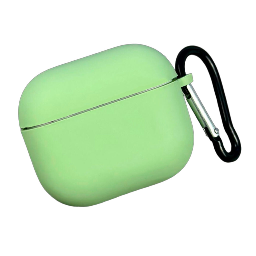 Чехол (накладка) Apple AirPods Pro 3, Hang Case, Mint Green, Зеленый - № 1 Чехол (накладка) Apple AirPods Pro 3, Hang Case, Mint Green, Зеленый - № 1