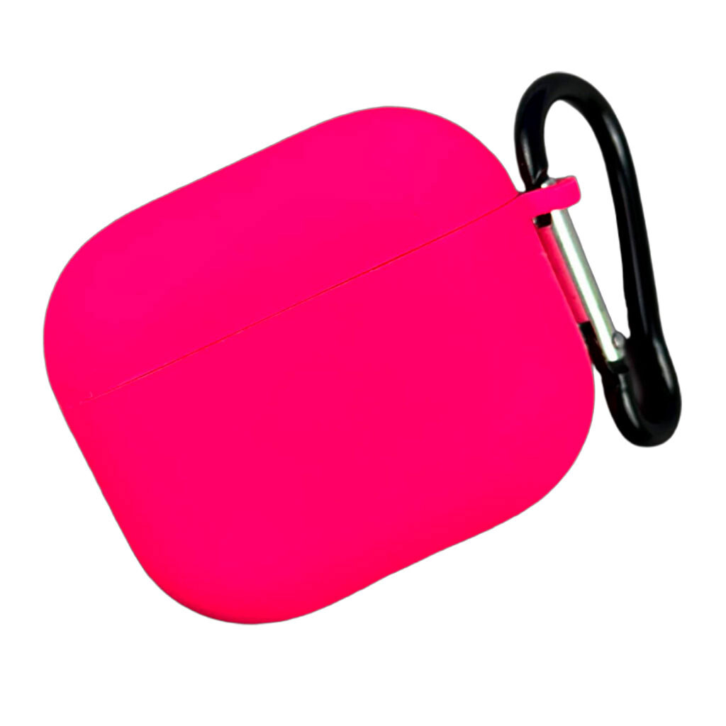 Чохол (накладка) Apple AirPods Pro 3, Hang Case, Shiny Pink, Рожевий - № 1 Чохол (накладка) Apple AirPods Pro 3, Hang Case, Shiny Pink, Рожевий - № 1
