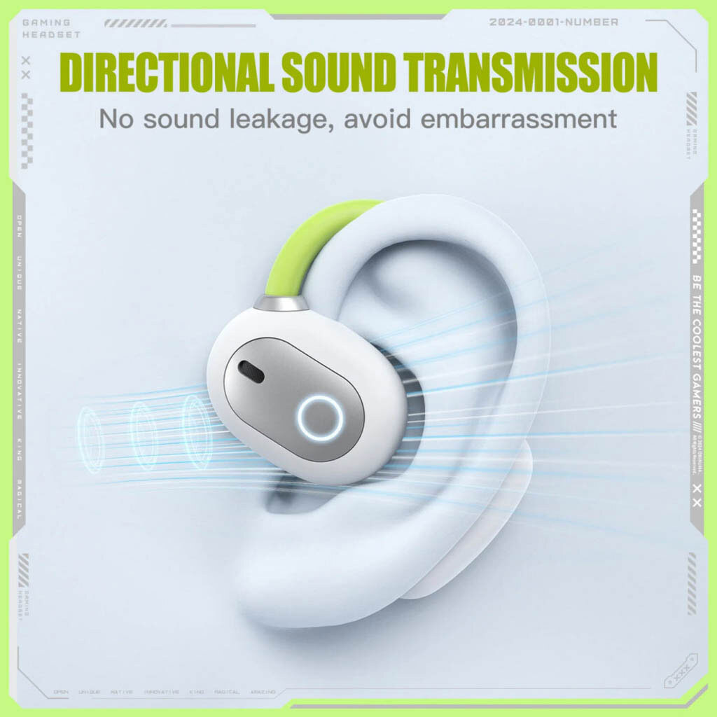 Bluetooth-гарнитура Onikuma T25, Стерео, Белый - № 6 Bluetooth-гарнитура Onikuma T25, Стерео, Белый - № 6