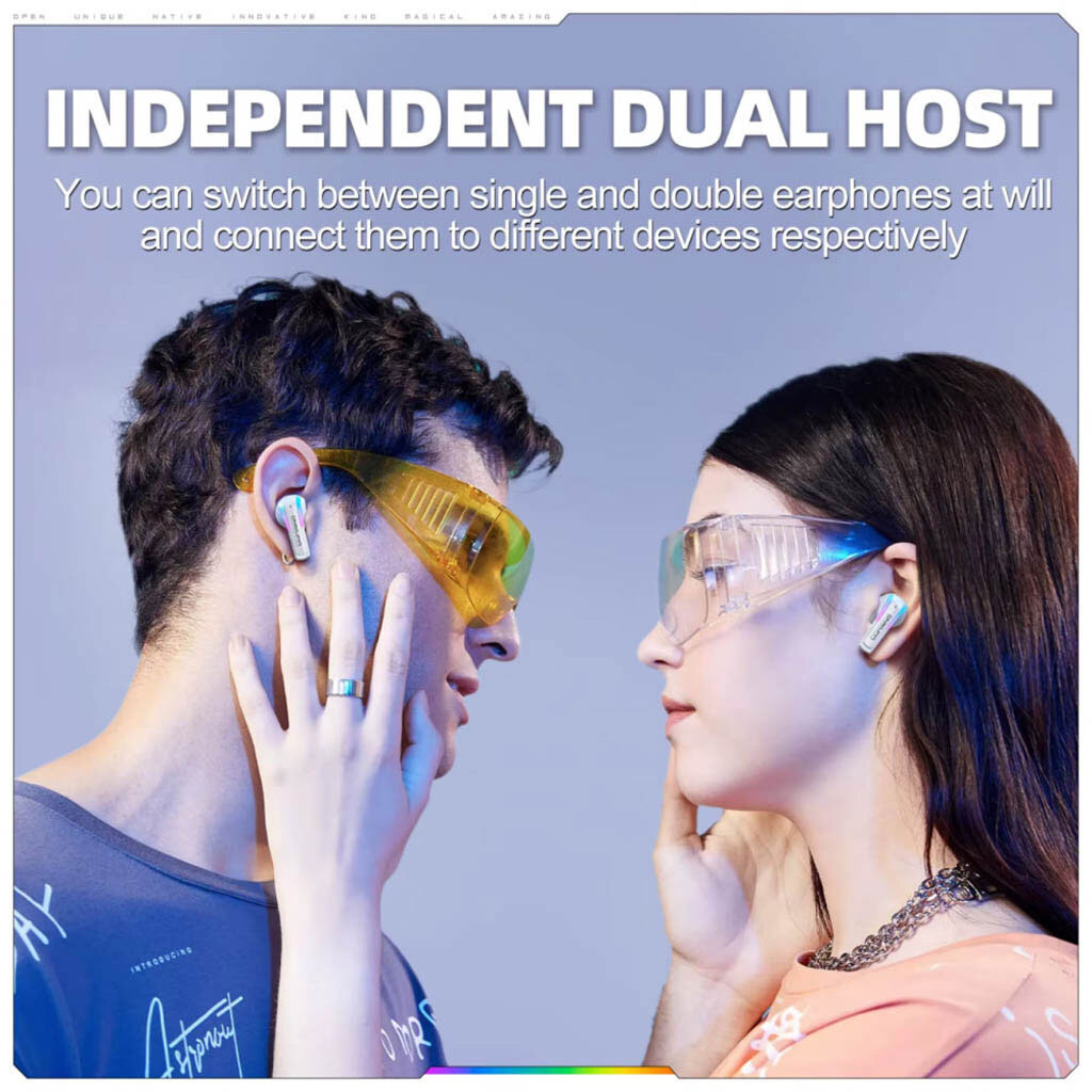 Bluetooth-гарнитура Onikuma T27, Стерео, Черный - № 5 Bluetooth-гарнитура Onikuma T27, Стерео, Черный - № 5