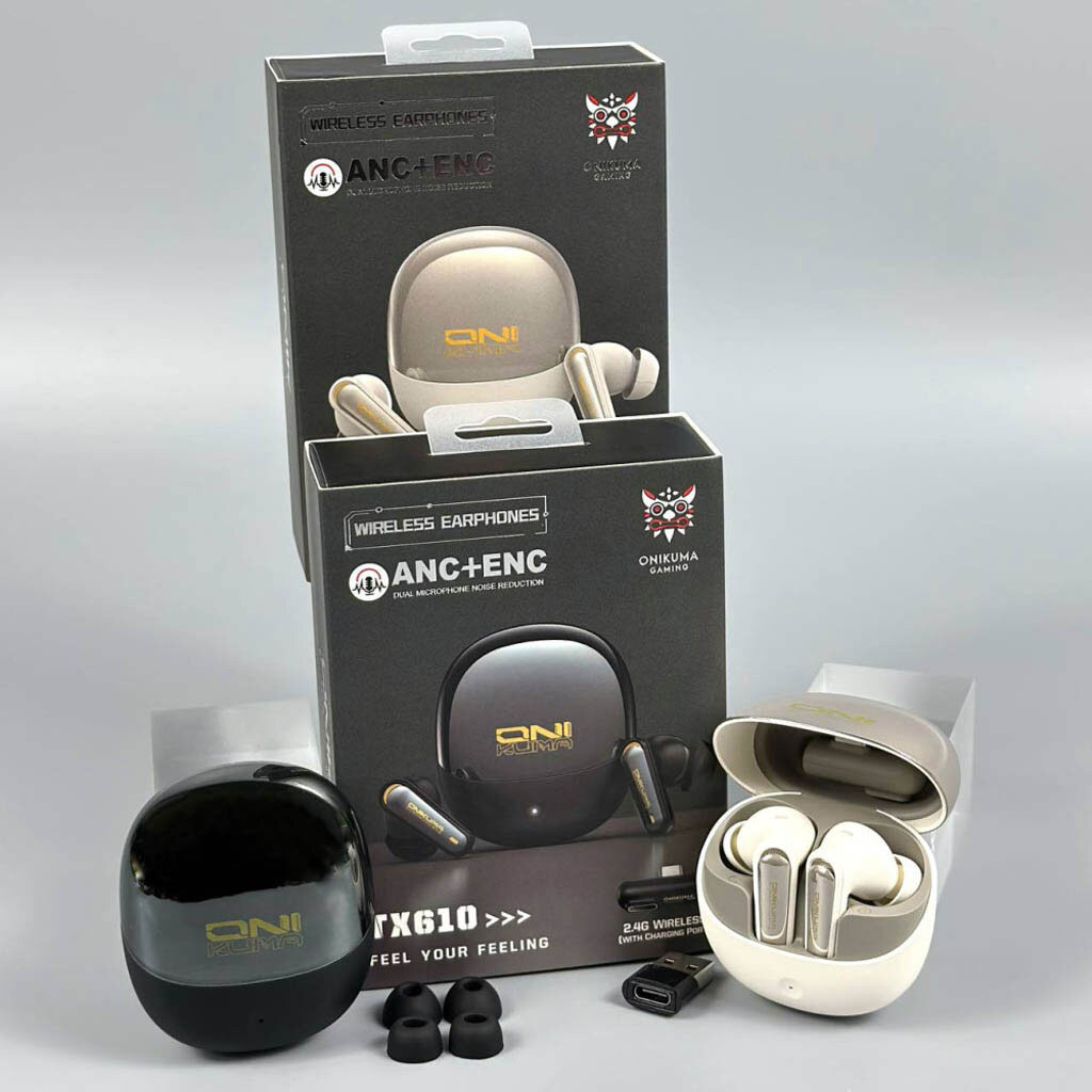 Bluetooth-гарнитура Onikuma TX610, Стерео, Черный - № 9 Bluetooth-гарнитура Onikuma TX610, Стерео, Черный - № 9