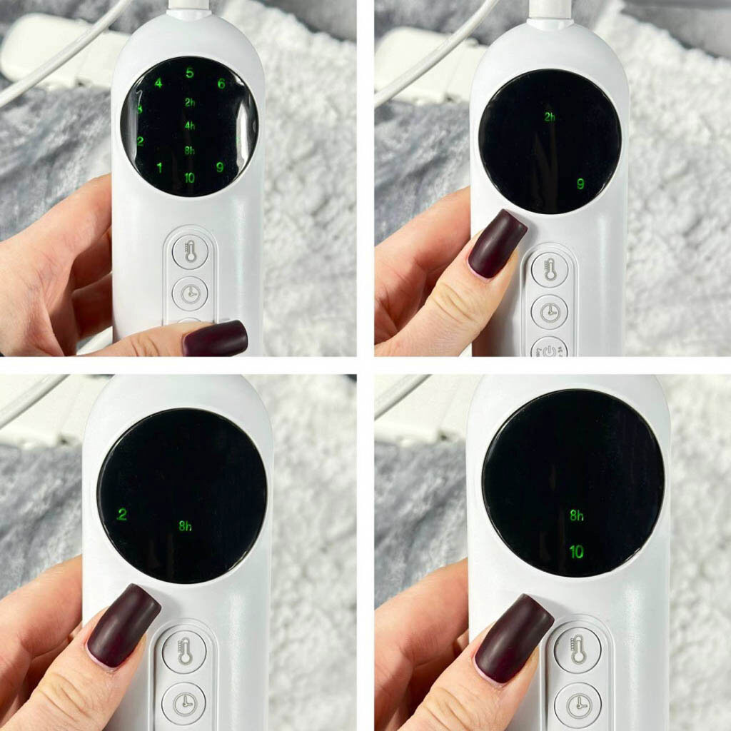 Электроодеяло Soft fleece, Серый - № 8 Электроодеяло Soft fleece, Серый - № 8