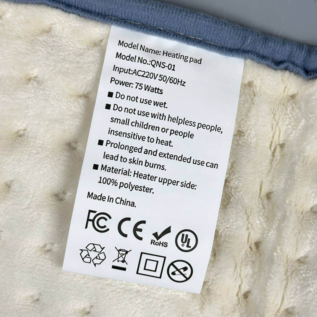 Електрогрілка-килимок Crystal Ultra-Soft, Сірий - № 7 Електрогрілка-килимок Crystal Ultra-Soft, Сірий - № 7