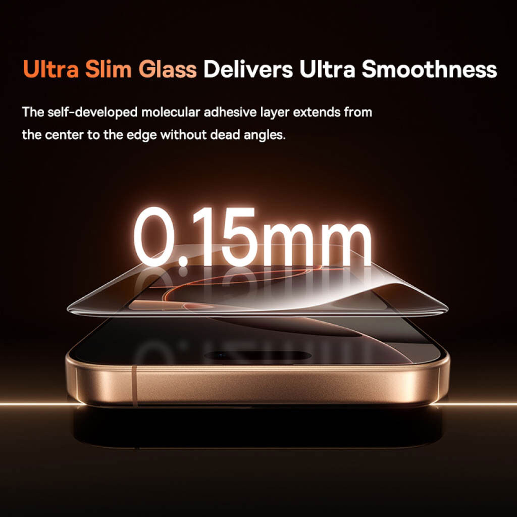 Защитное стекло Apple iPhone 15 Pro, Baseus, Прозрачный - № 6 Защитное стекло Apple iPhone 15 Pro, Baseus, Прозрачный - № 6