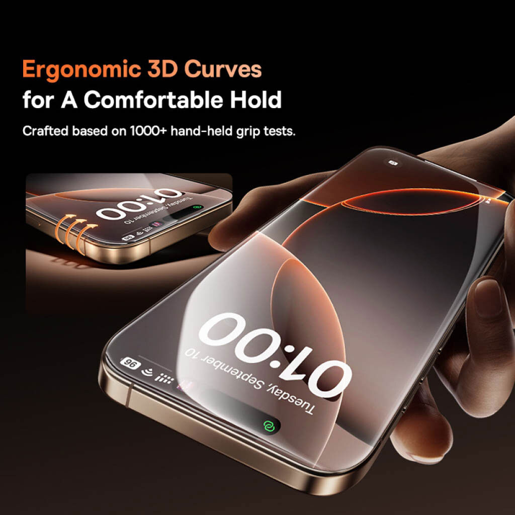 Защитное стекло Apple iPhone 15 Pro Max, Baseus, Прозрачный - № 5 Защитное стекло Apple iPhone 15 Pro Max, Baseus, Прозрачный - № 5