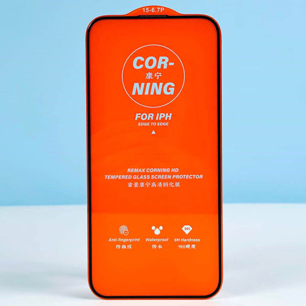 Защитное стекло Apple iPhone 17 Pro Max, Remax GL-83 Corning, Черный - № 2 Защитное стекло Apple iPhone 17 Pro Max, Remax GL-83 Corning, Черный - № 2