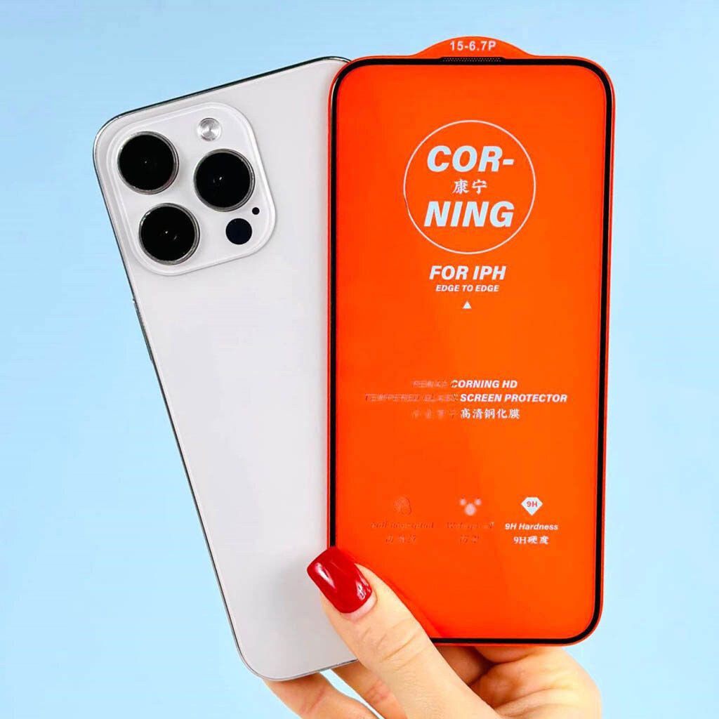 Защитное стекло Apple iPhone 17 Pro Max, Remax GL-83 Corning, Черный - № 3 Защитное стекло Apple iPhone 17 Pro Max, Remax GL-83 Corning, Черный - № 3