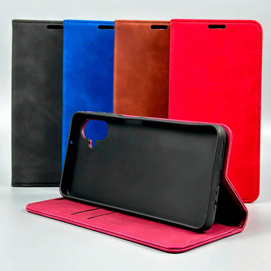 Чохол (книжка) Samsung A075 Galaxy A07, Armor Case, Бордовий - № 3 Чохол (книжка) Samsung A075 Galaxy A07, Armor Case, Бордовий - № 3