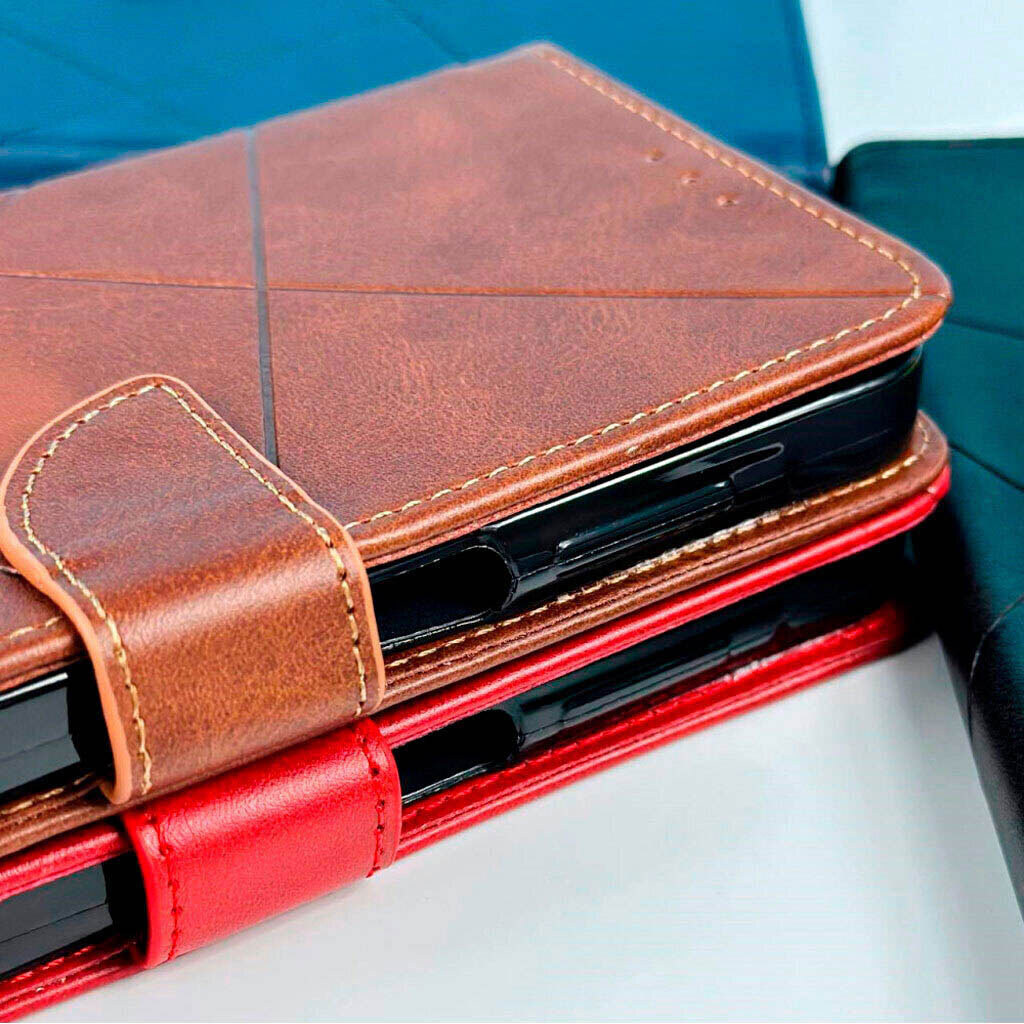 Чохол (книжка) Xiaomi Redmi Note 14S, Business Clasp, Червоний - № 5 Чохол (книжка) Xiaomi Redmi Note 14S, Business Clasp, Червоний - № 5