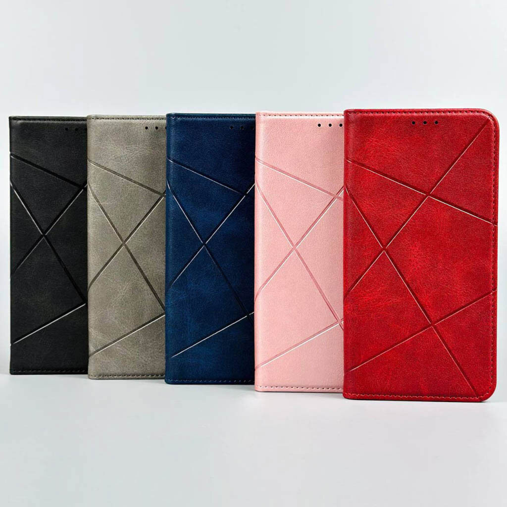 Чехол (книжка) Apple iPhone 15 Pro, Business Leather, Черный - № 8 Чехол (книжка) Apple iPhone 15 Pro, Business Leather, Черный - № 8