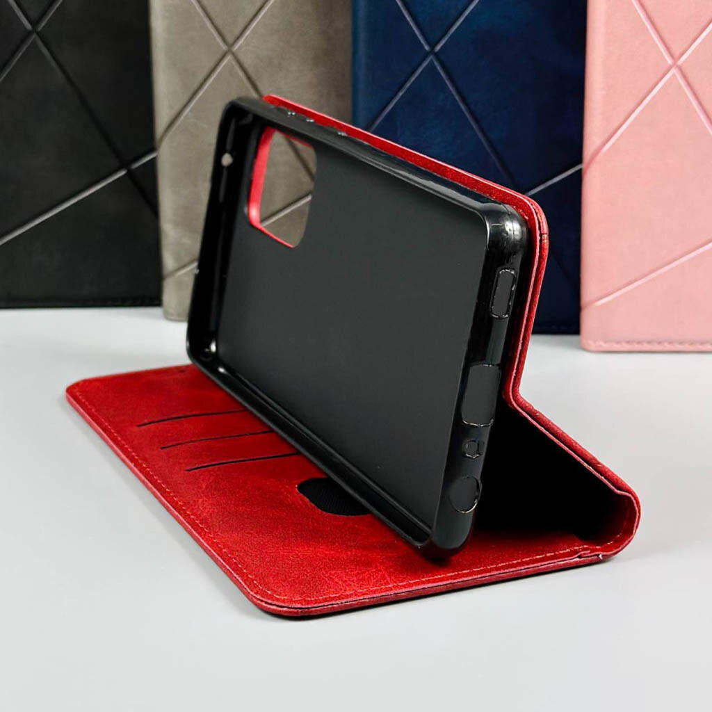 Чохол (книжка) Xiaomi Poco C85 / Redmi 15C, Business Leather, Рожевий - № 4 Чохол (книжка) Xiaomi Poco C85 / Redmi 15C, Business Leather, Рожевий - № 4