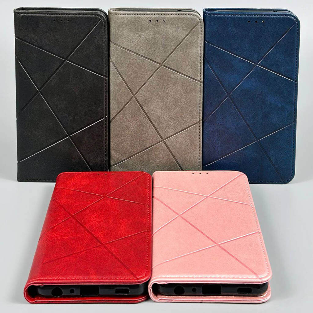 Чохол (книжка) Xiaomi Poco C85 / Redmi 15C, Business Leather, Рожевий - № 9 Чохол (книжка) Xiaomi Poco C85 / Redmi 15C, Business Leather, Рожевий - № 9