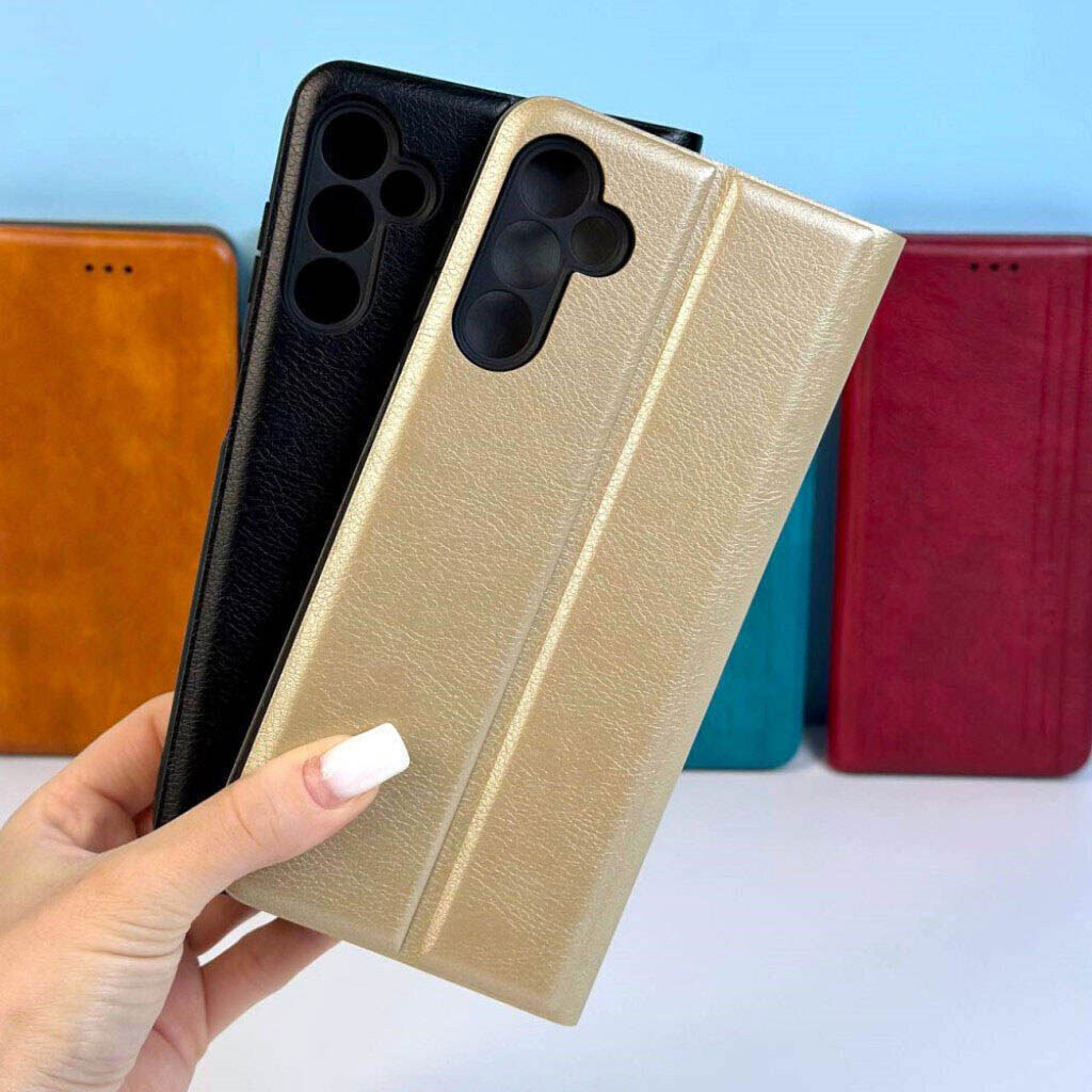 Чохол (книжка) Xiaomi Redmi 12 / Redmi 12 5G, Mustang Matte Black, Бірюзовий - № 8 Чохол (книжка) Xiaomi Redmi 12 / Redmi 12 5G, Mustang Matte Black, Бірюзовий - № 8