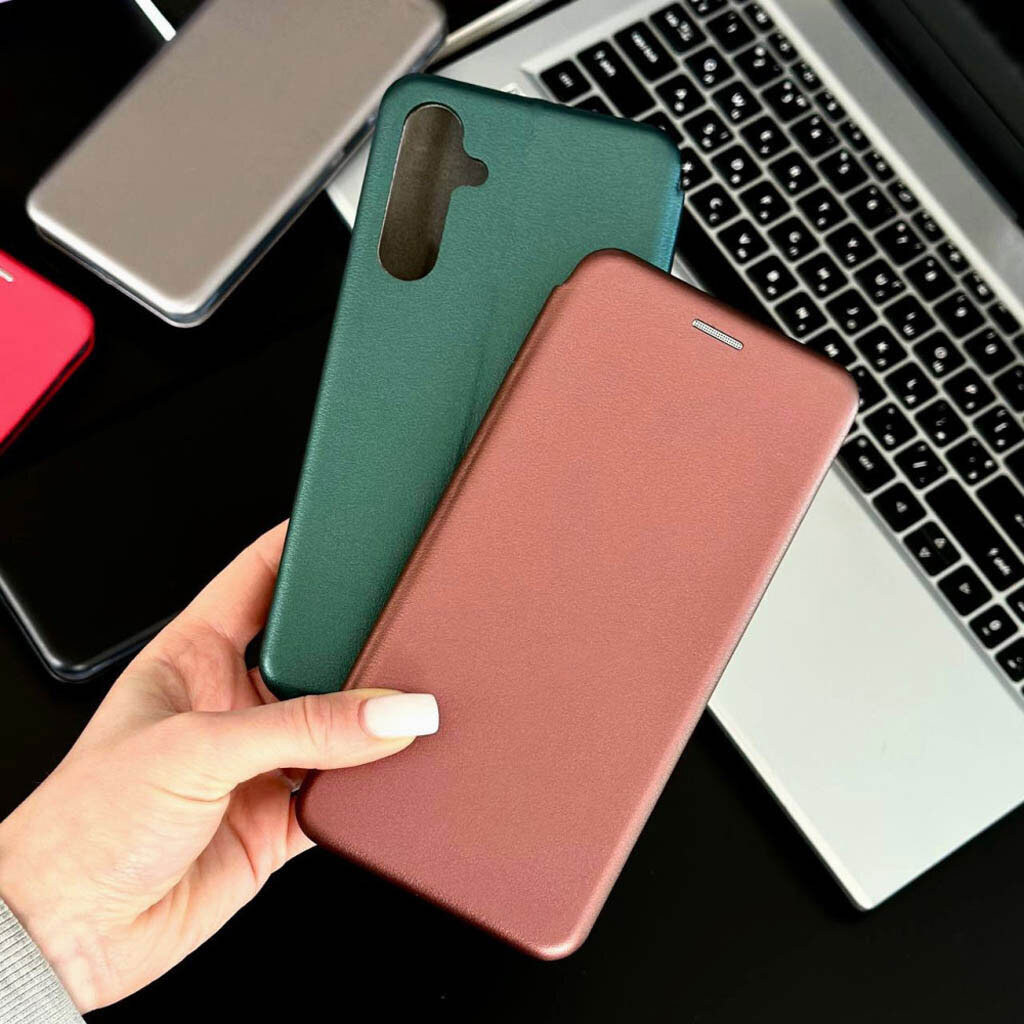 Чохол (книжка) Xiaomi Redmi Note 15 Pro, G-Case Ranger, Бордовий - № 7 Чохол (книжка) Xiaomi Redmi Note 15 Pro, G-Case Ranger, Бордовий - № 7