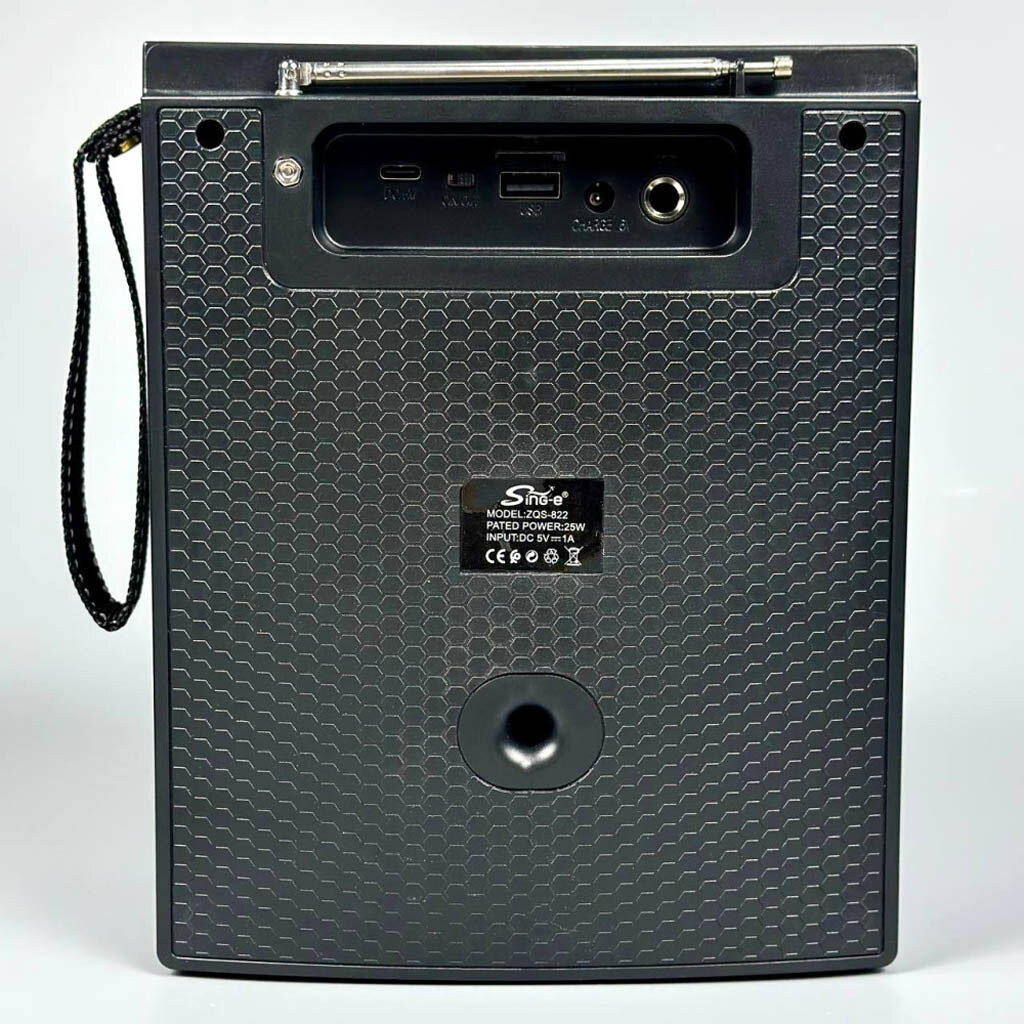 Портативная колонка Sing-e ZQS-822, Черный - № 2 Портативная колонка Sing-e ZQS-822, Черный - № 2