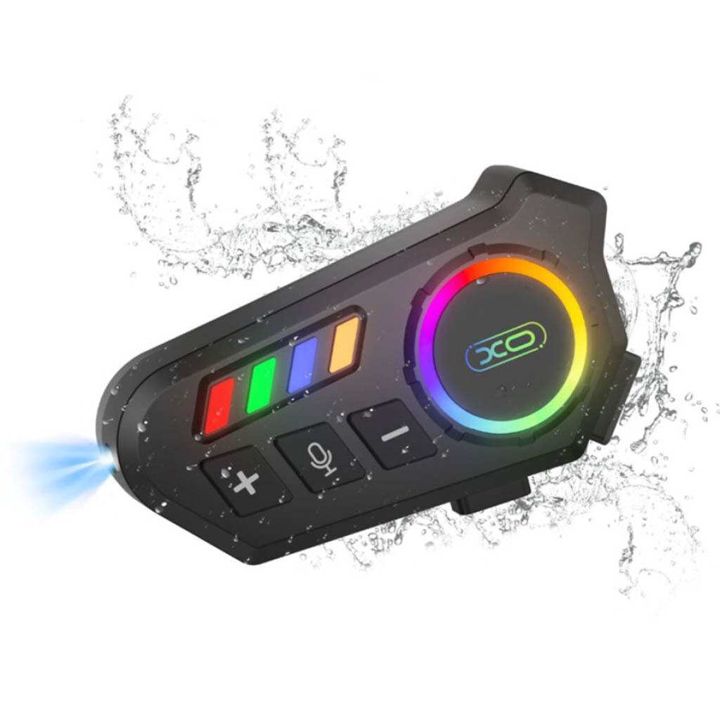 Мотогарнітура XO BE56, Чорний - № 4 Мотогарнітура XO BE56, Чорний - № 4