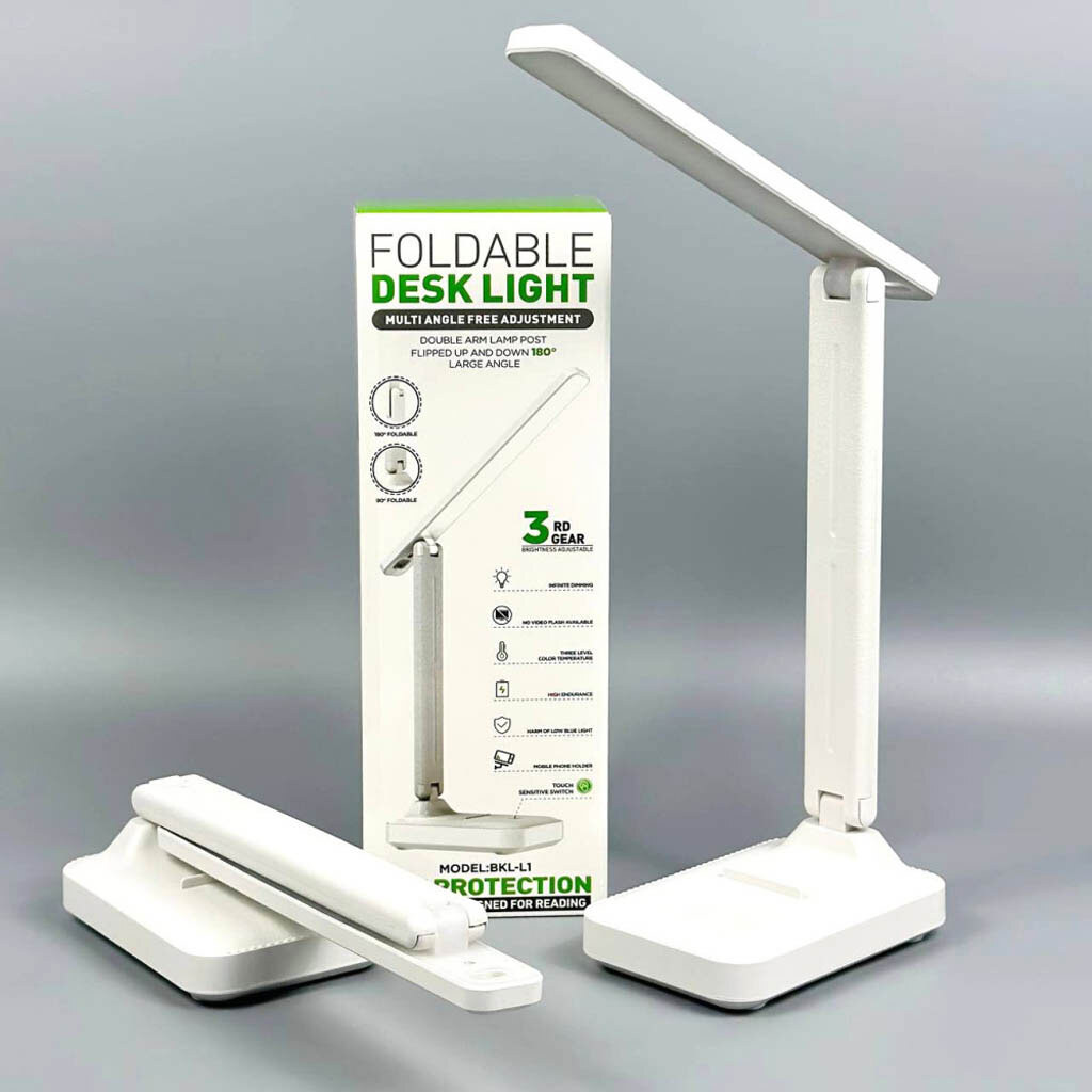 Настільна лампа BKL-L1, Білий - № 11 Настільна лампа BKL-L1, Білий - № 11