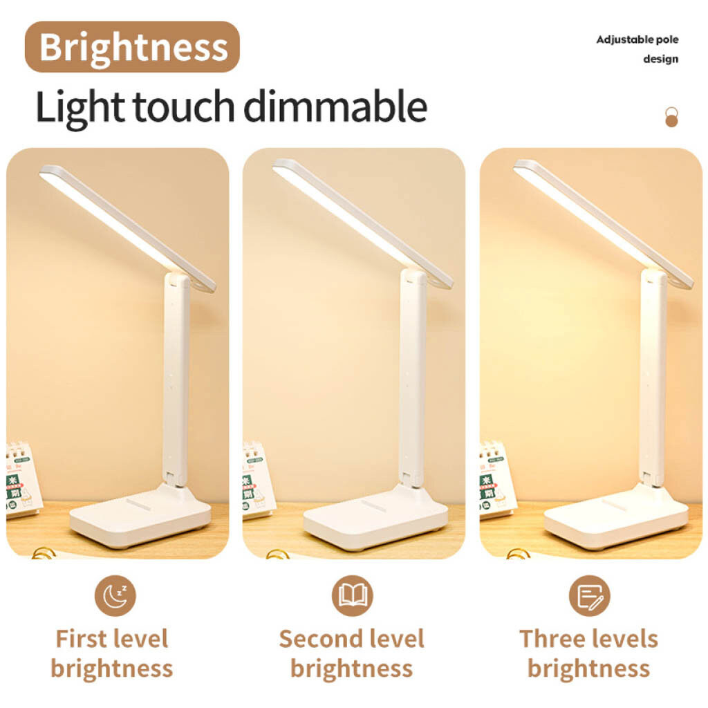 Настільна лампа BKL-L1, Білий - № 8 Настільна лампа BKL-L1, Білий - № 8