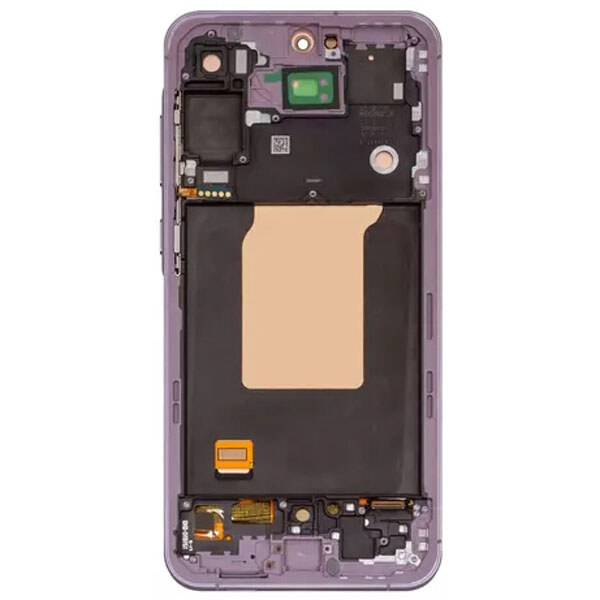 Дисплей (экран) Samsung A556 Galaxy A55 5G, High quality, С сенсорным стеклом, С рамкой, Фиолетовый - № 2 Дисплей (экран) Samsung A556 Galaxy A55 5G, High quality, С сенсорным стеклом, С рамкой, Фиолетовый - № 2