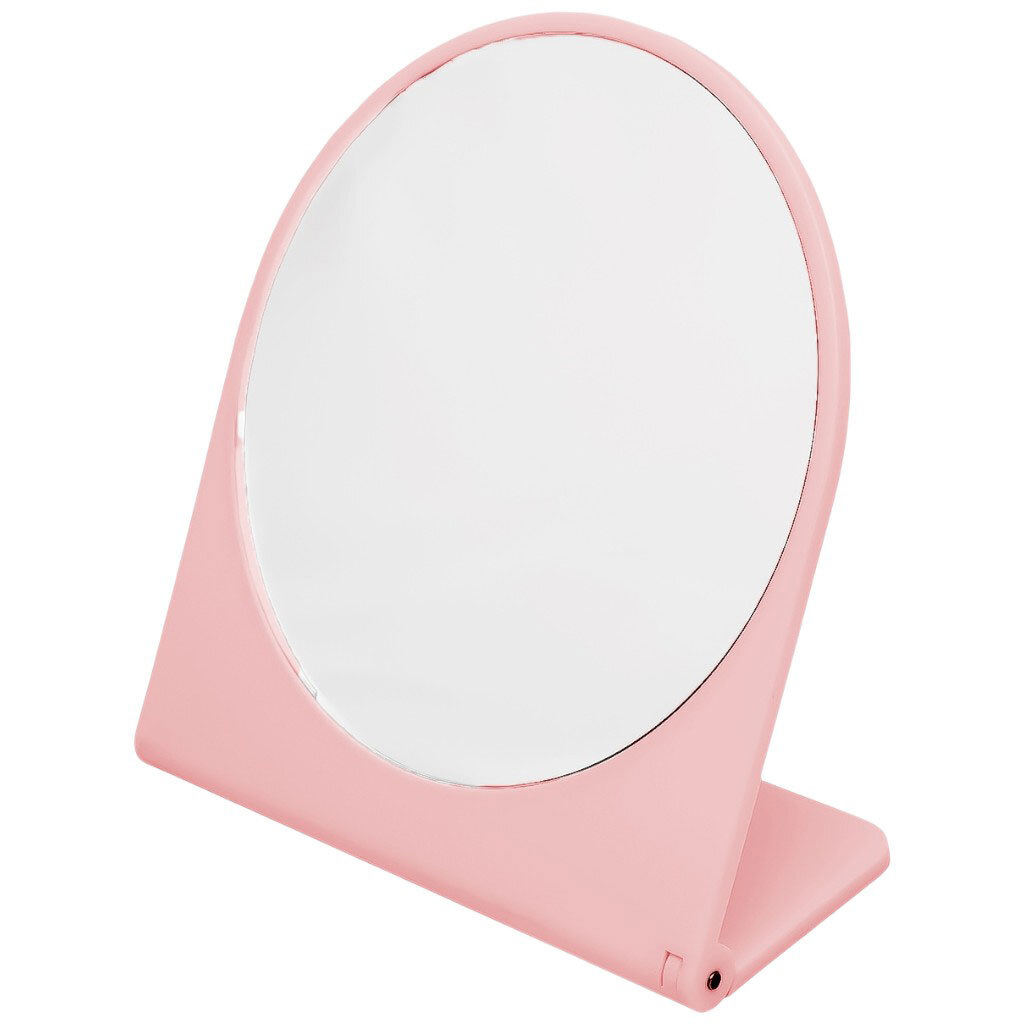 Дзеркало настільне одностороннє кругле в асортименті 15,5х17 см - № 2 Дзеркало настільне одностороннє кругле в асортименті 15,5х17 см - № 2