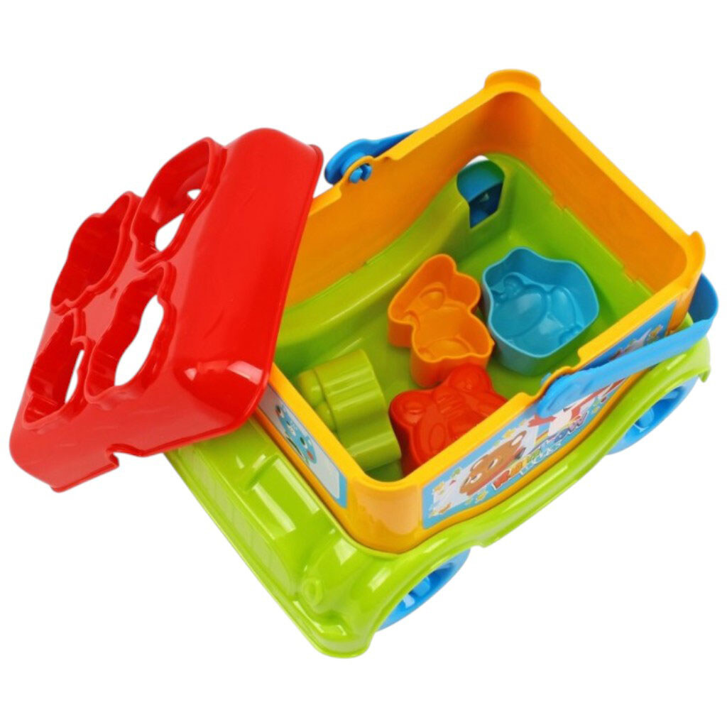 Іграшка-сортер дитяча пластикова "Автобус", Технок - № 2 Іграшка-сортер дитяча пластикова "Автобус", Технок - № 2