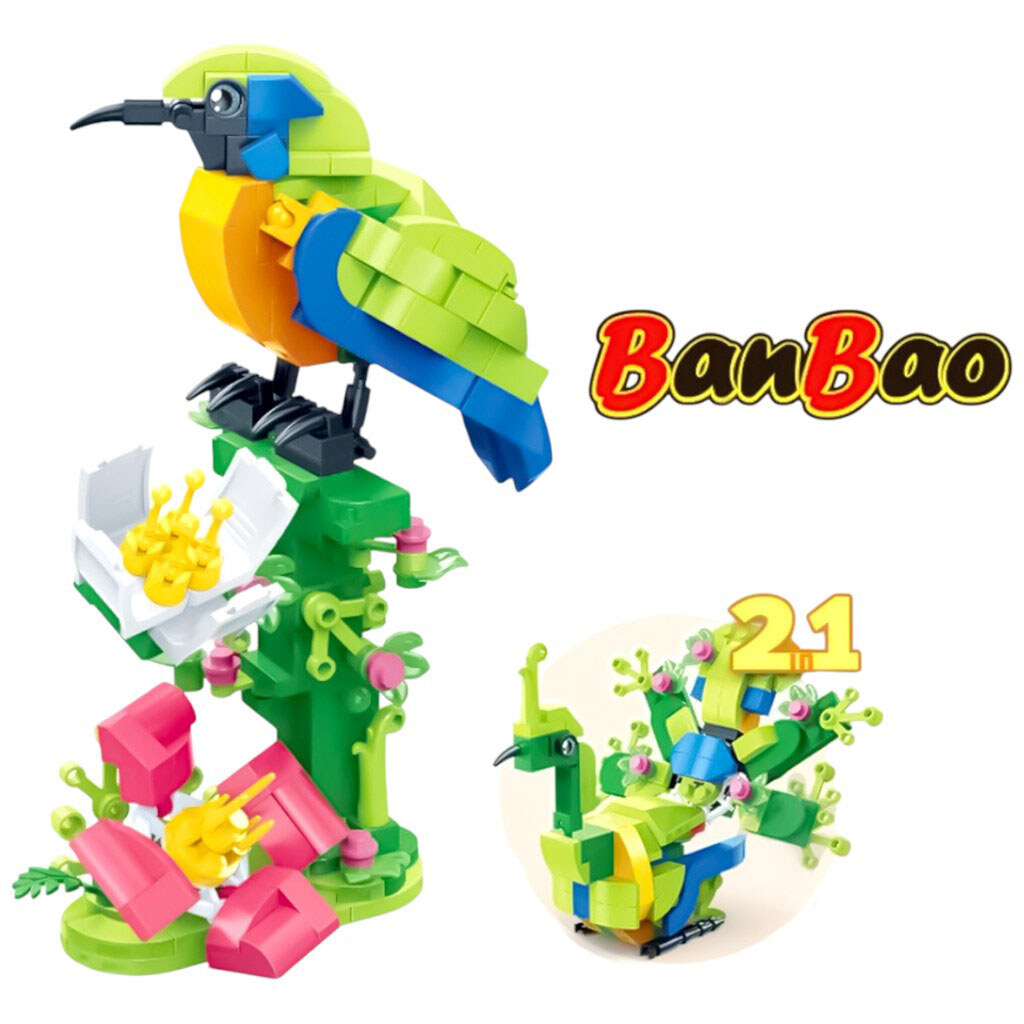 Конструктор детский "Птички", в ассортименте, Banbao - № 2 Конструктор детский "Птички", в ассортименте, Banbao - № 2