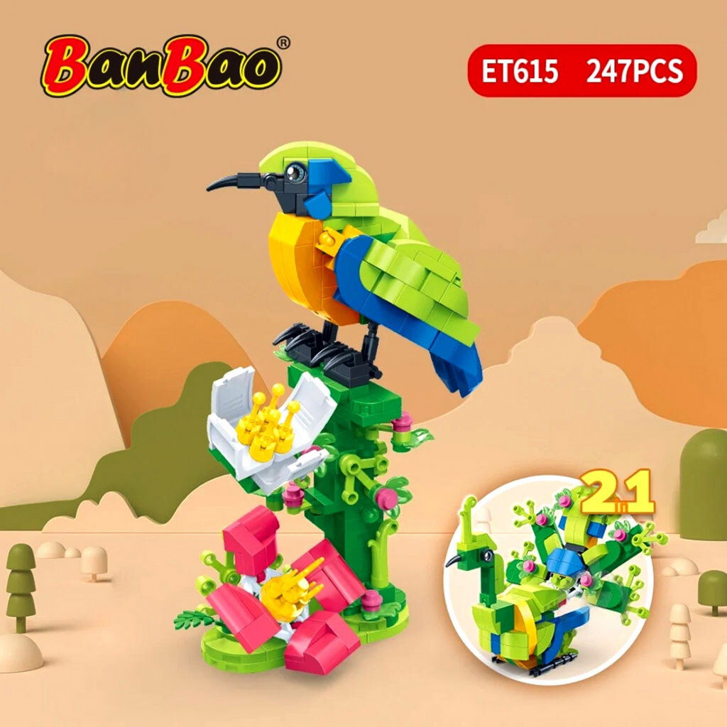 Конструктор детский "Птички", в ассортименте, Banbao - № 4 Конструктор детский "Птички", в ассортименте, Banbao - № 4