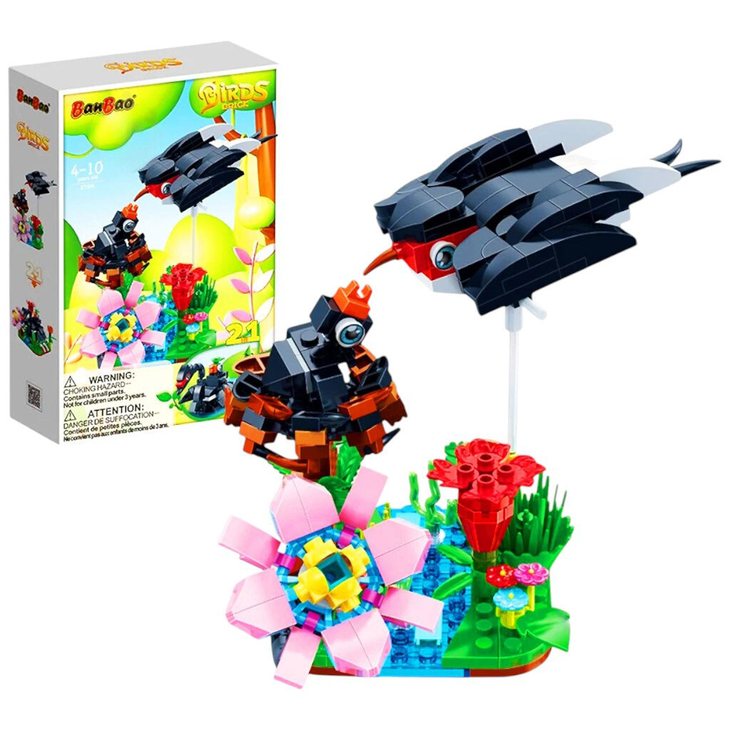 Конструктор детский "Птички", в ассортименте, Banbao - № 5 Конструктор детский "Птички", в ассортименте, Banbao - № 5