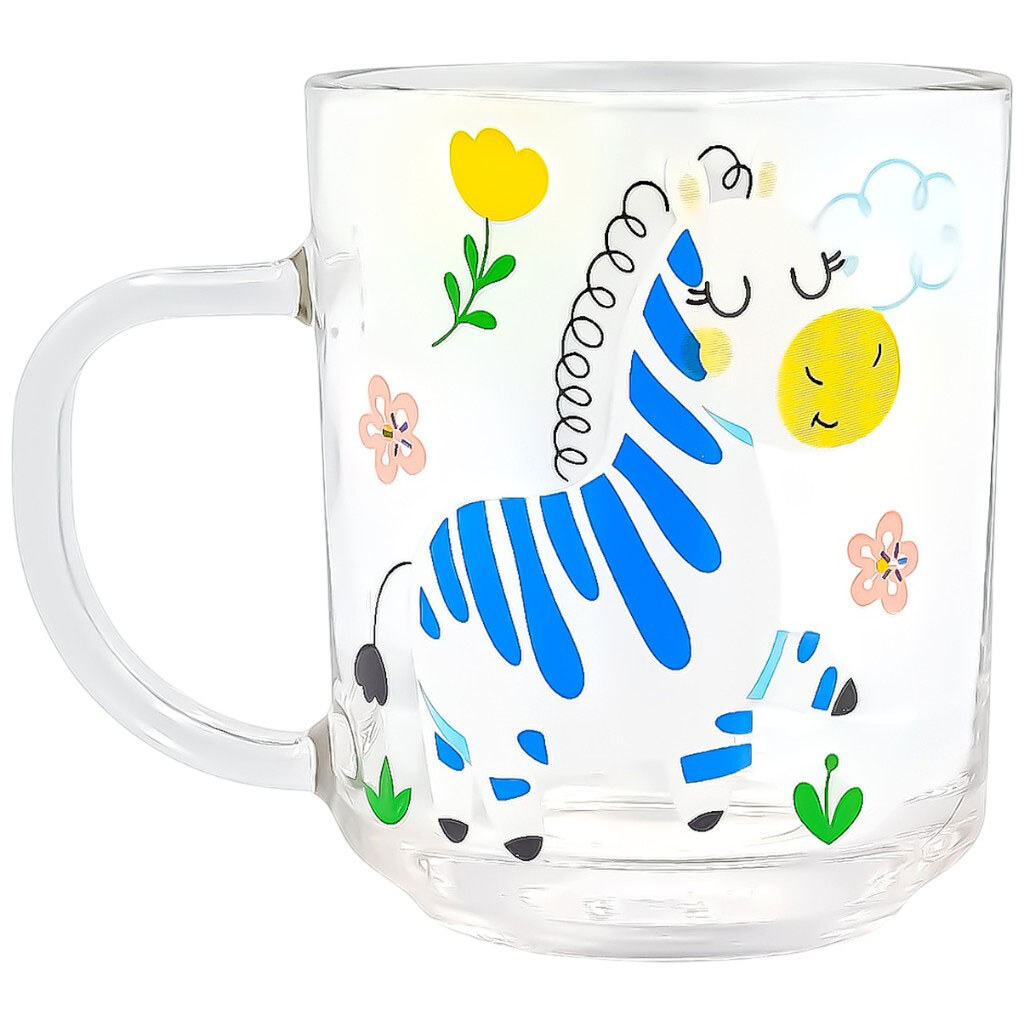 Кухоль скляний Galleryglass Дитячий мікс 240 мл - № 1 Кухоль скляний Galleryglass Дитячий мікс 240 мл - № 1