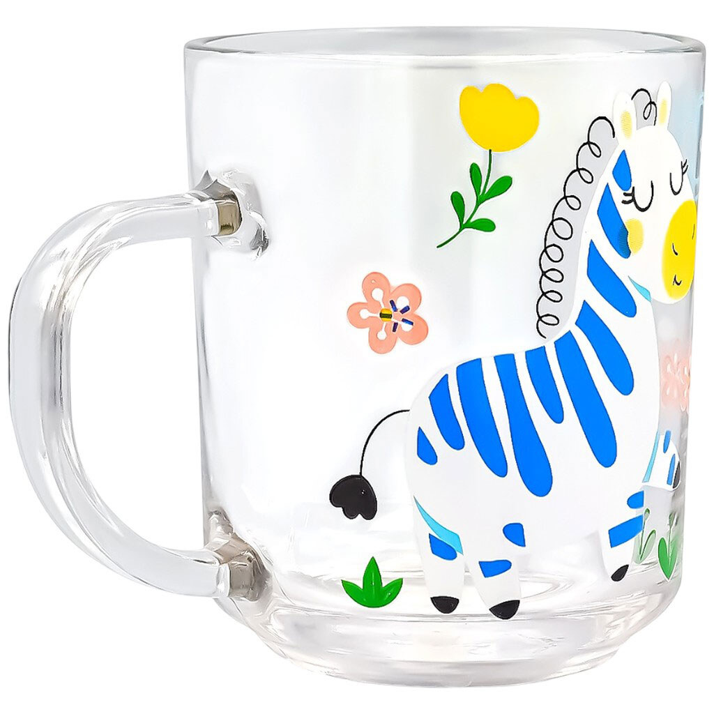 Кухоль скляний Galleryglass Дитячий мікс 240 мл - № 2 Кухоль скляний Galleryglass Дитячий мікс 240 мл - № 2