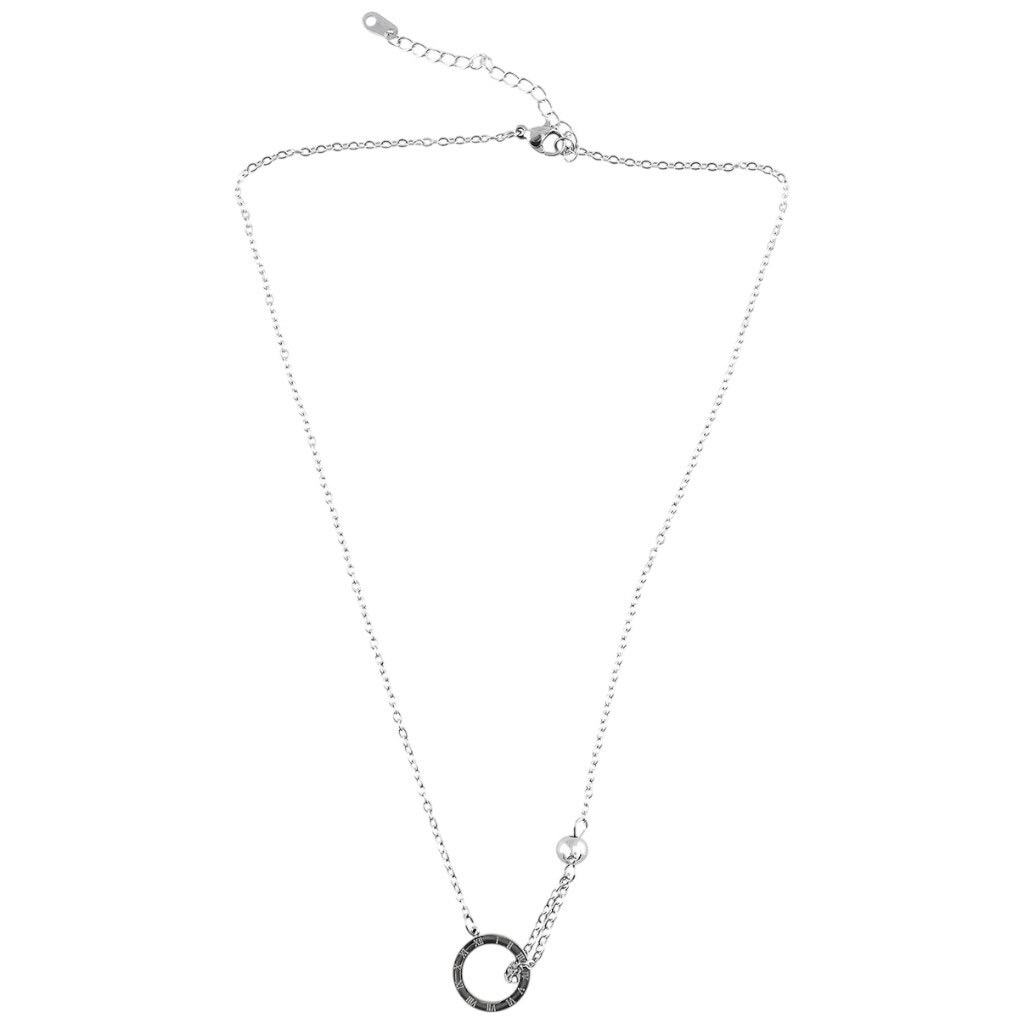 Цепочка на шею женская металлическая с подвеской Lovit - № 1 Цепочка на шею женская металлическая с подвеской Lovit - № 1