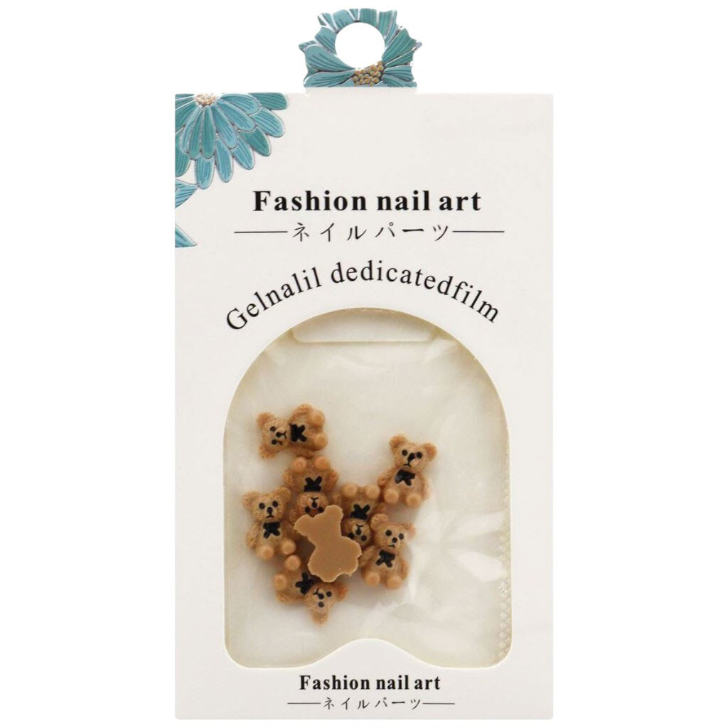 Набір декору для нігтів об'ємний Ведмедики - № 1 Набір декору для нігтів об'ємний Ведмедики - № 1