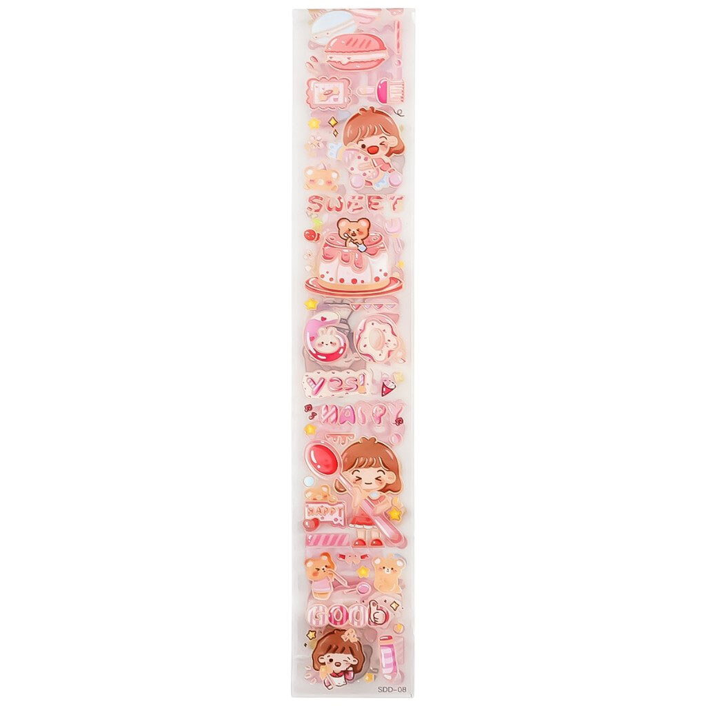 Детские наклейки на ленте Craft time микс - № 3 Детские наклейки на ленте Craft time микс - № 3